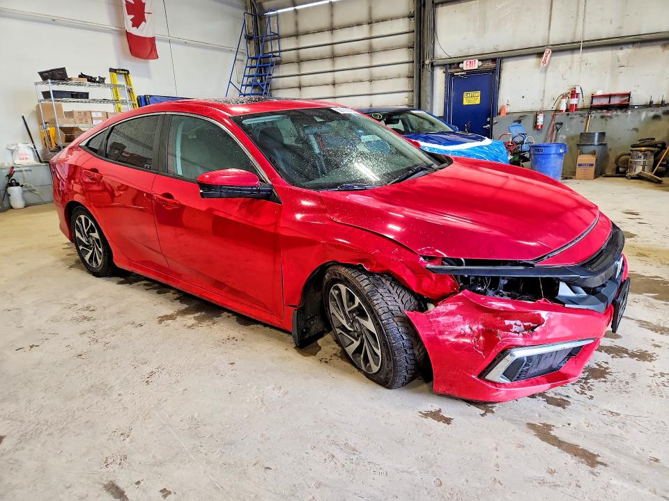 2019 Honda Civic მანქანა იყიდება აუქციონზე, vin: 2HGFC2F77KH037855, აუქციონის ნომერი: 50166076