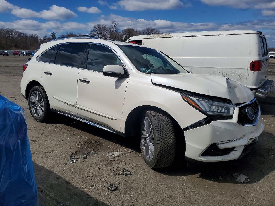 48811906 :رقم المزاد ، 5FRYD4H55HB023686 vin ، 2017 Acura Mdx مزاد بيع
