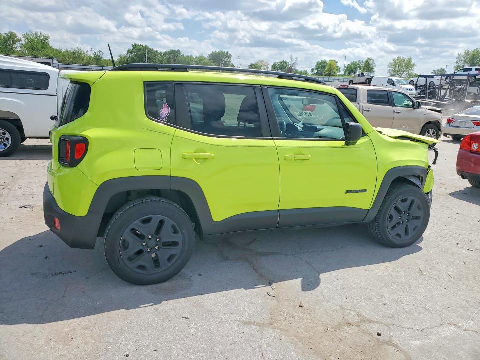 Продажа на аукционе авто 2018 Jeep Renegade, vin: ZACCJBAB6JPH94276, номер лота: 50954986