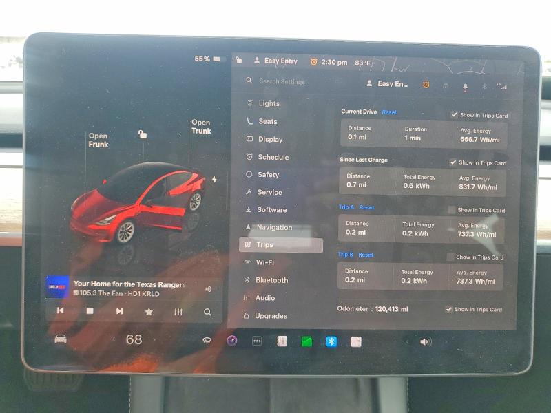 2023 Tesla Model 3 მანქანა იყიდება აუქციონზე, vin: 5YJ3E1EA3PF450291, აუქციონის ნომერი: 50176406