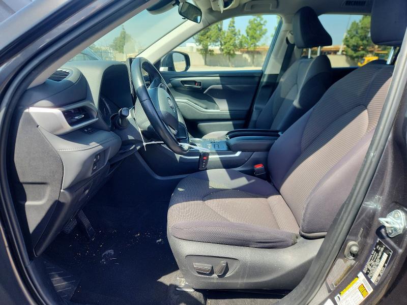 50345366 :رقم المزاد ، 5TDKDRBH0PS028537 vin ، 2023 Toyota Highlander مزاد بيع