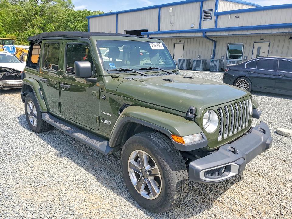 Продажа на аукционе авто 2021 Jeep Wrangler Unlimited, vin: 1C4HJXEG7MW508726, номер лота: 49869586