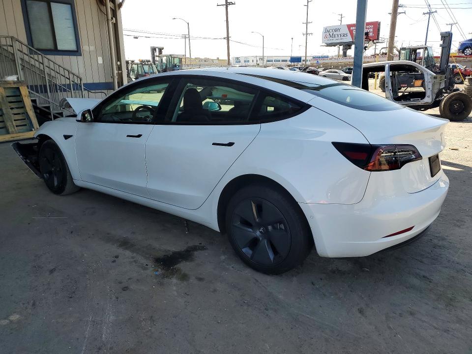 Продажа на аукционе авто 2022 Tesla Model 3, vin: 5YJ3E1EAXNF376784, номер лота: 53848846