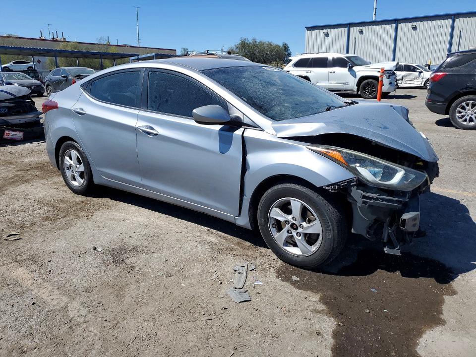 49964166 :رقم المزاد ، 5NPDH4AE3FH645412 vin ، 2015 Hyundai Elantra مزاد بيع