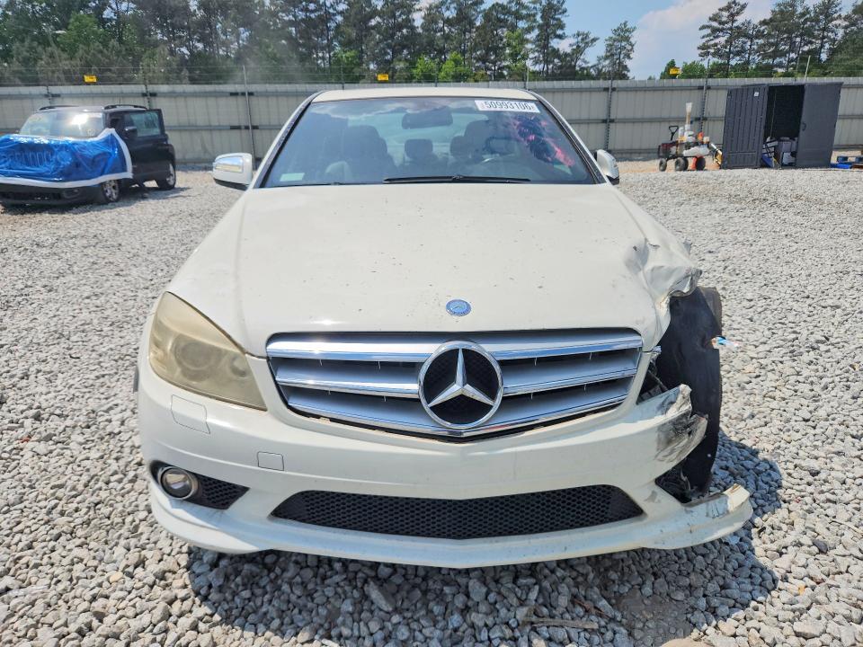 2008 Mercedes-benz C მანქანა იყიდება აუქციონზე, vin: WDDGF56X18F065968, აუქციონის ნომერი: 50993106