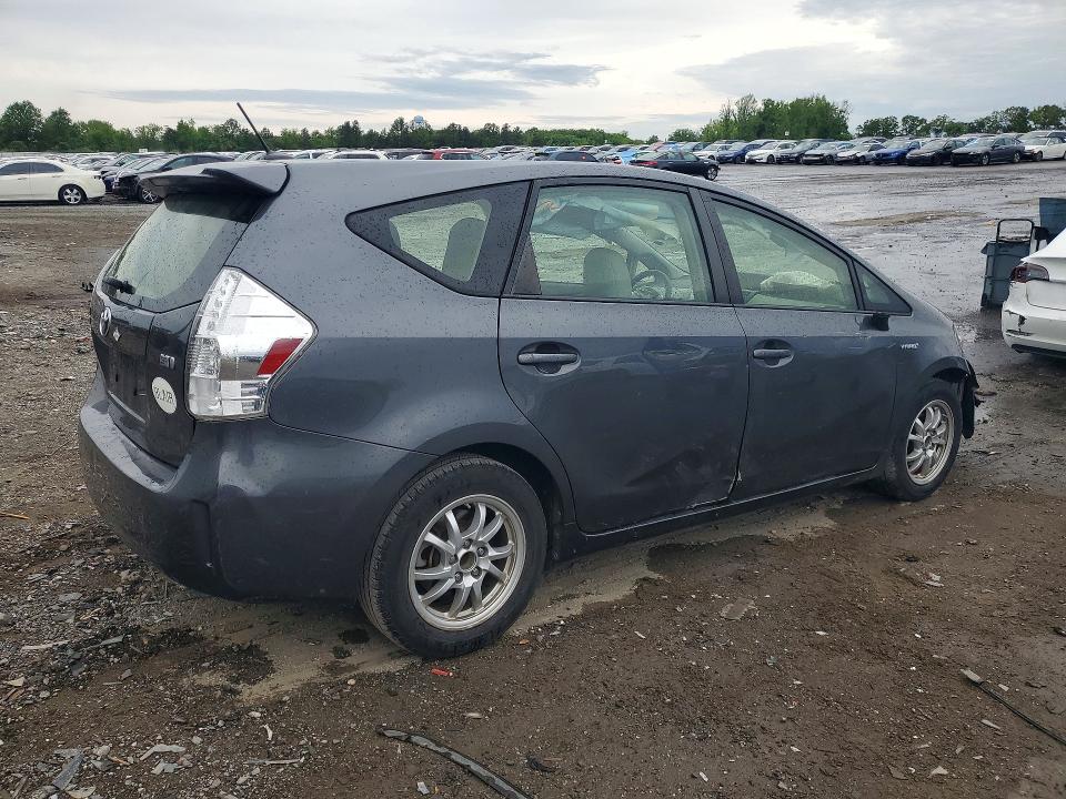 Aukcja sprzedaży 2012 Toyota Prius V, vin: JTDZN3EU2C3152029, numer aukcji: 51514996
