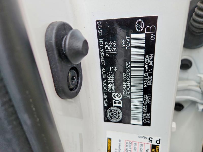 Aukcja sprzedaży 2024 Lexus Ux, vin: JTHL9JBH0R2072375, numer aukcji: 49143516