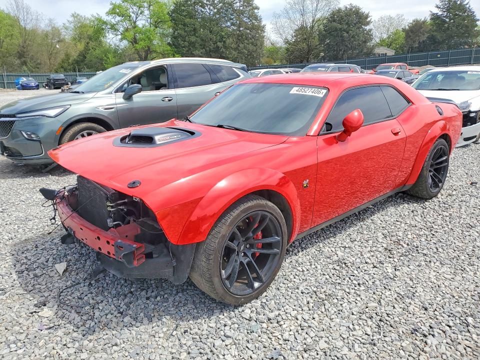 48527406 :رقم المزاد ، 2C3CDZFJ4MH614271 vin ، 2021 Dodge Challenger مزاد بيع