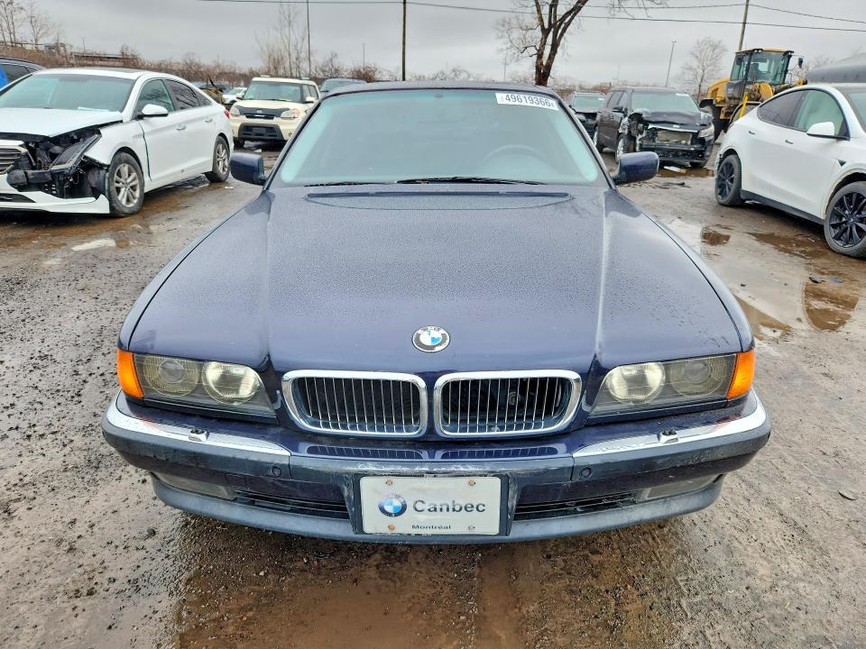 Aukcja sprzedaży 1998 Bmw 750il 4p, vin: WBAGK2320WDH69133, numer aukcji: 49619366