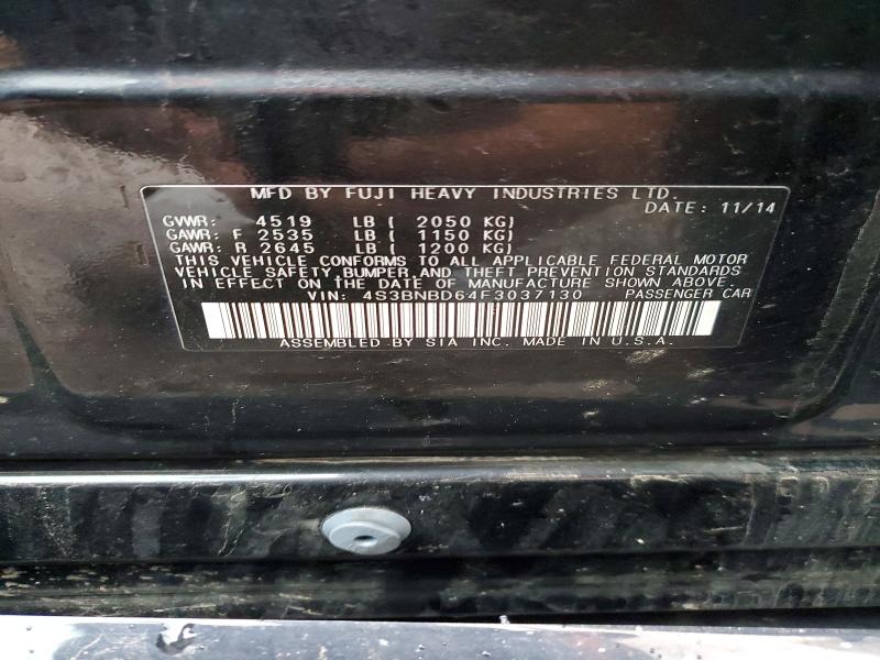 Продаж на аукціоні авто 2015 Subaru Legacy, vin: 4S3BNBD64F3037130, номер лоту: 51173426