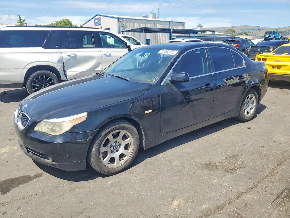Продажа на аукционе авто 2004 Bmw 525, vin: WBANA53514B848077, номер лота: 51302236