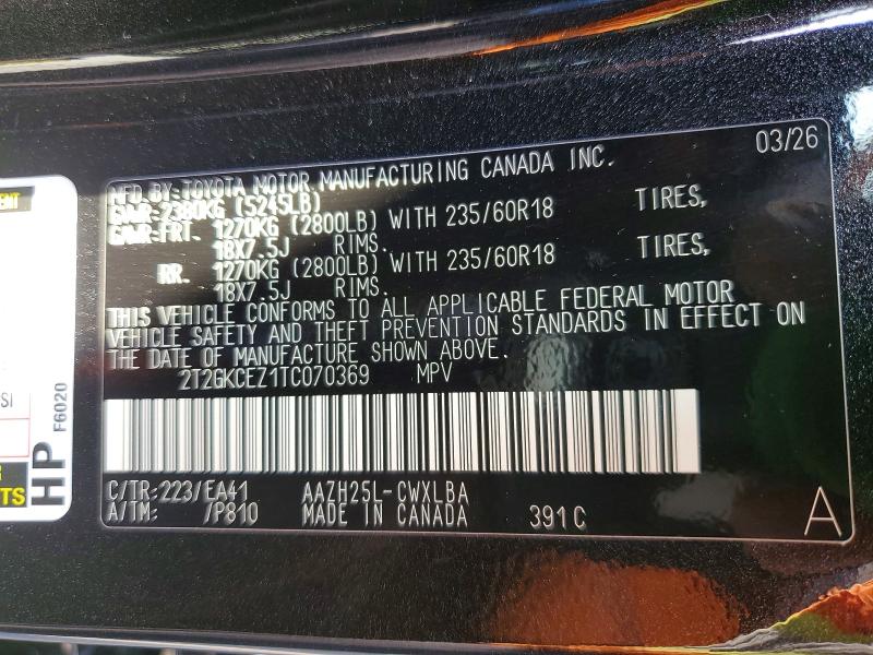 Продажа на аукционе авто 2026 Lexus Nx 350h, vin: 2T2GKCEZ1TC070369, номер лота: 52020116