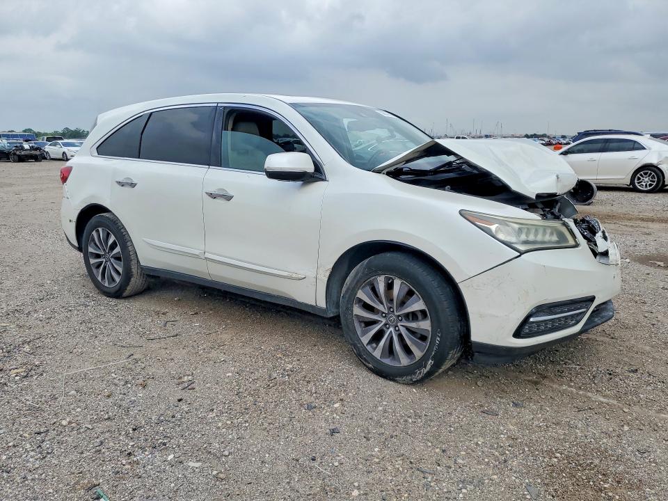 2015 Acura Mdx მანქანა იყიდება აუქციონზე, vin: 5FRYD3H4XFB007675, აუქციონის ნომერი: 50837596