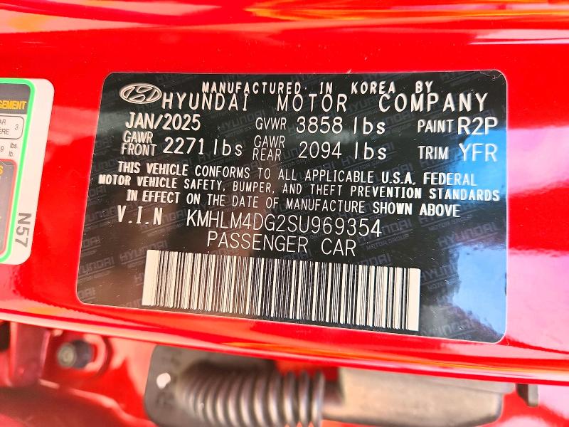 Aukcja sprzedaży 2025 Hyundai Elantra, vin: KMHLM4DG2SU969354, numer aukcji: 49589526