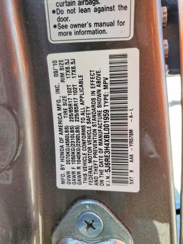 48507296 :رقم المزاد ، 5J6RE3H4XBL001959 vin ، 2011 Honda Cr-v مزاد بيع
