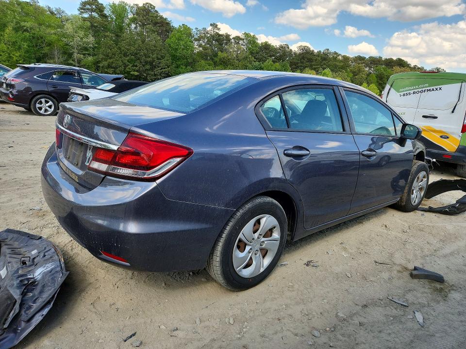2015 Honda Civic მანქანა იყიდება აუქციონზე, vin: 19XFB2F54FE274434, აუქციონის ნომერი: 51647076