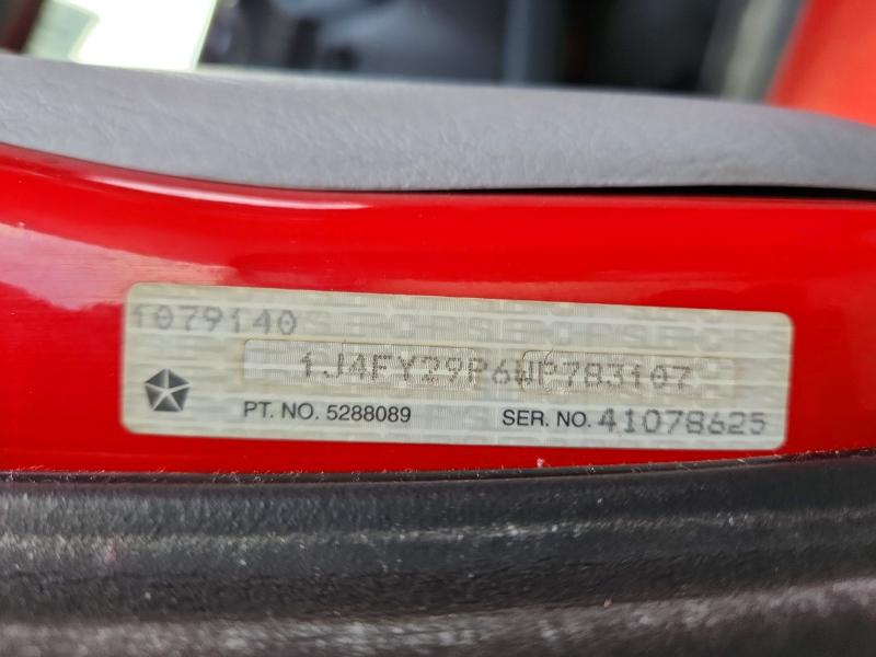 Aukcja sprzedaży 1998 Jeep Wrangler / Tj, vin: 1J4FY29P6WP783107, numer aukcji: 49174166