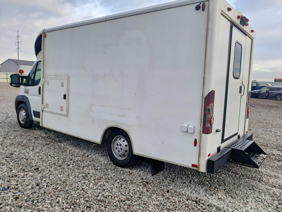 48235746 :رقم المزاد ، 3C7WRVMGXJE137897 vin ، 2018 Ram Promaster 3500 مزاد بيع
