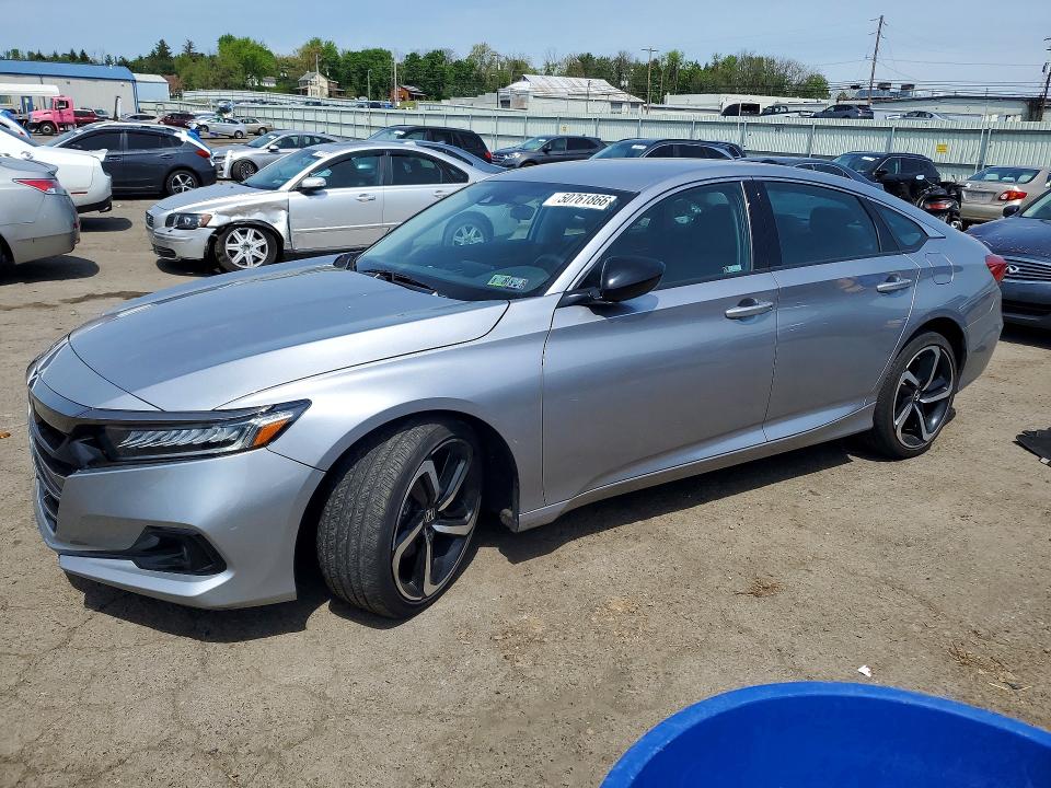 2022 Honda Accord მანქანა იყიდება აუქციონზე, vin: 1HGCV1F46NA078302, აუქციონის ნომერი: 50761866