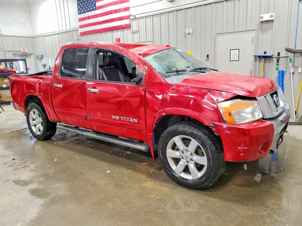 51854976 :رقم المزاد ، 1N6AA07C78N356152 vin ، 2008 Nissan Titan مزاد بيع
