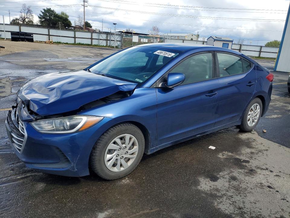2018 Hyundai Elantra მანქანა იყიდება აუქციონზე, vin: 5NPD74LF8JH317467, აუქციონის ნომერი: 48670516