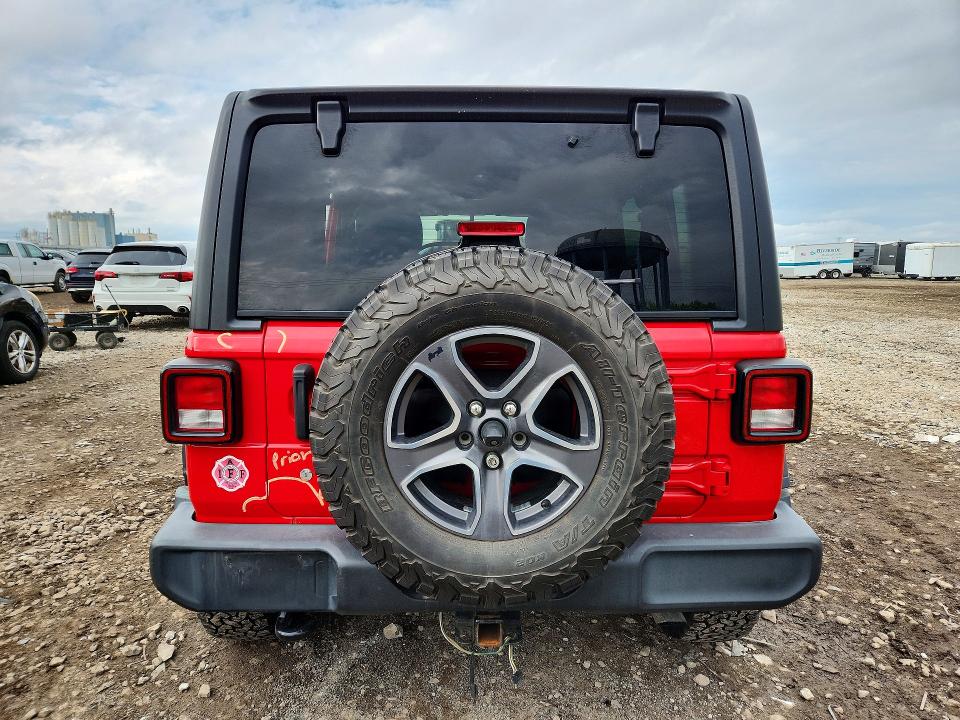 50924156 :رقم المزاد ، 1C4HJXDN6JW289205 vin ، 2018 Jeep Wrangler Unlimited مزاد بيع