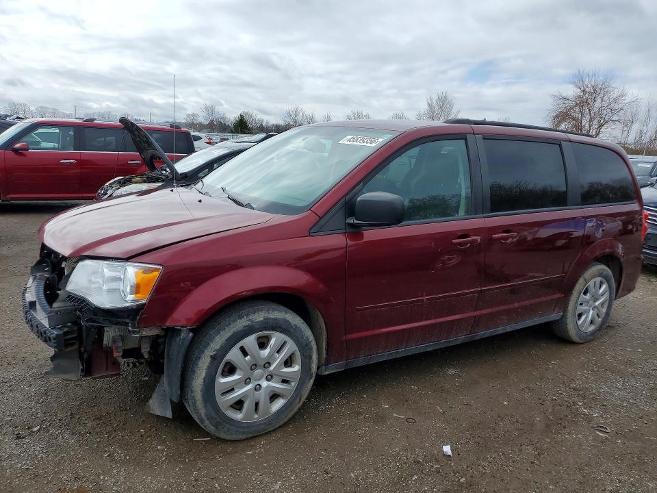 Auction sale of the 2017 Dodge Grand Caravan, vin: 2C4RDGBG7HR710156, lot number: 45539356