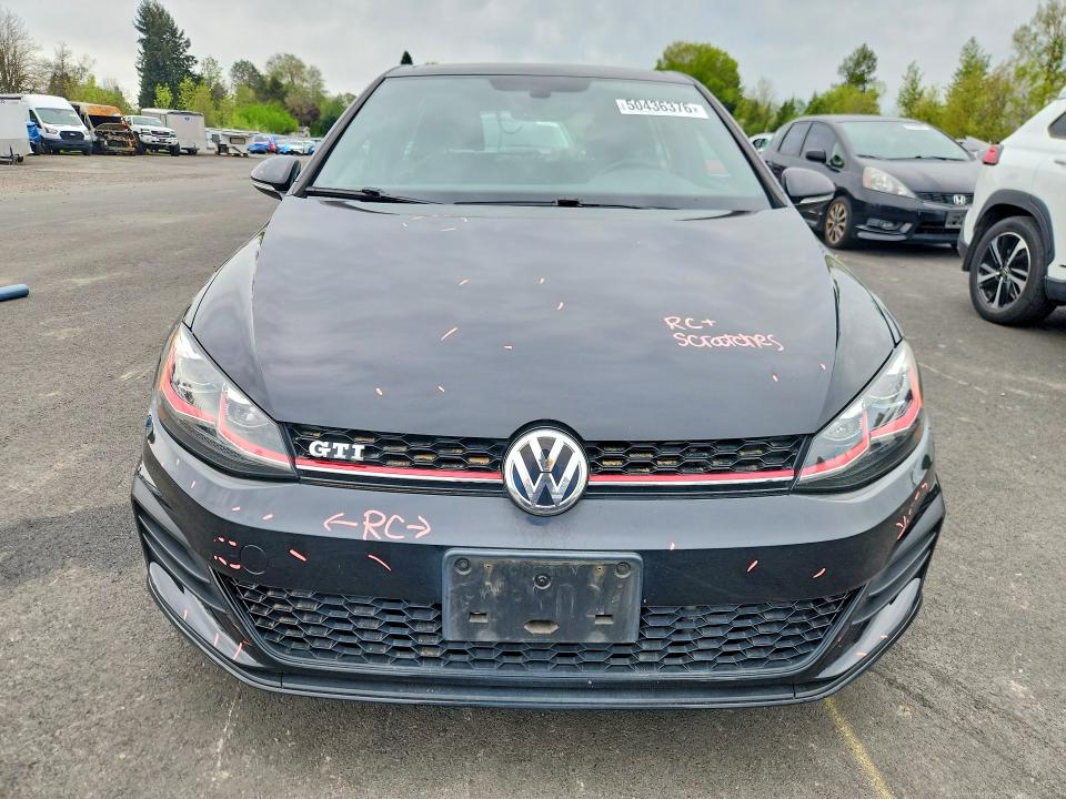Aukcja sprzedaży 2018 Volkswagen Gti, vin: 3VW547AU5JM287836, numer aukcji: 50436376