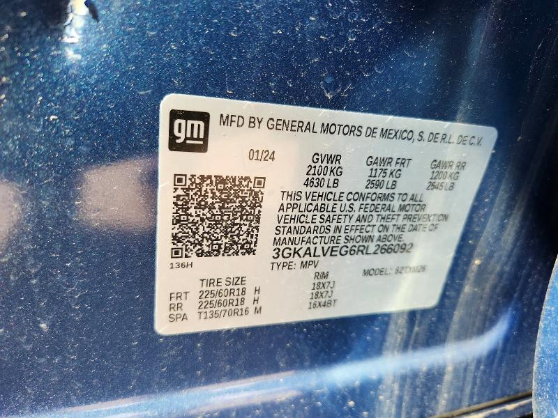 Продажа на аукционе авто 2024 Gmc Terrain, vin: 3GKALVEG6RL266092, номер лота: 51154246