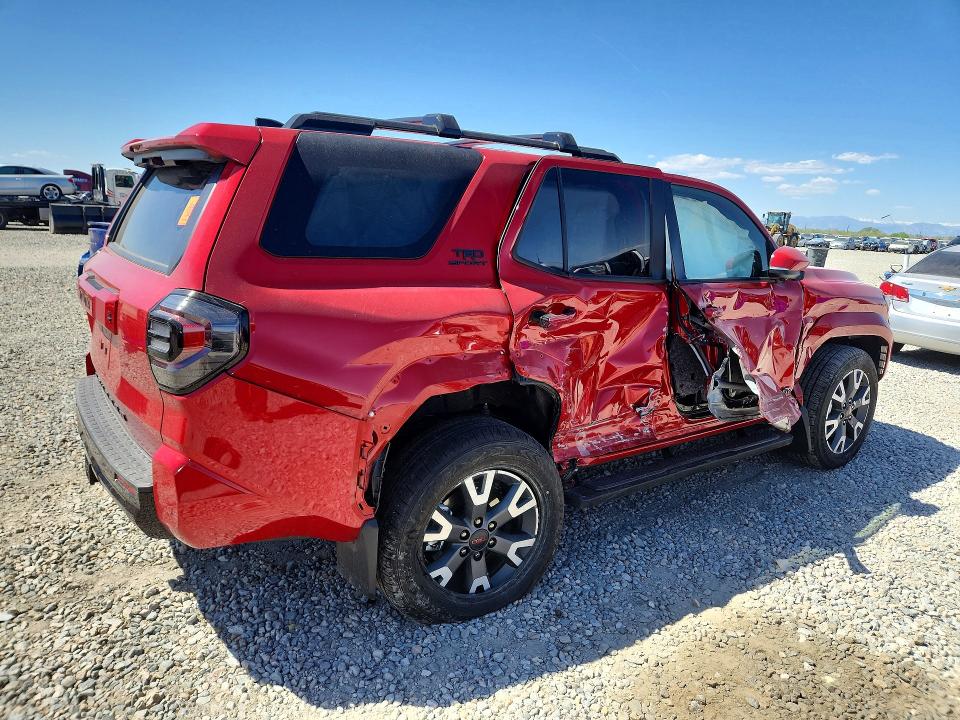 2025 Toyota 4runner მანქანა იყიდება აუქციონზე, vin: JTEVA5BR4S5062482, აუქციონის ნომერი: 50810626