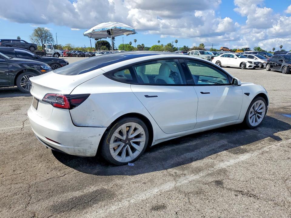 2021 Tesla Model 3 მანქანა იყიდება აუქციონზე, vin: 5YJ3E1EA9MF983113, აუქციონის ნომერი: 49491376