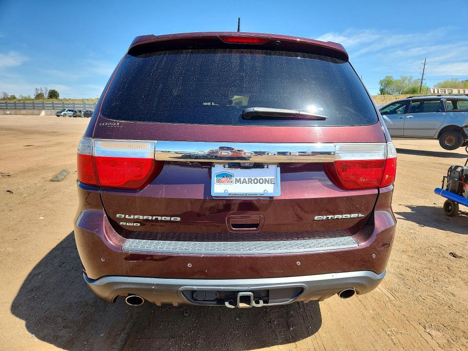 2012 Dodge Durango მანქანა იყიდება აუქციონზე, vin: 1C4SDJETXCC159312, აუქციონის ნომერი: 50739816