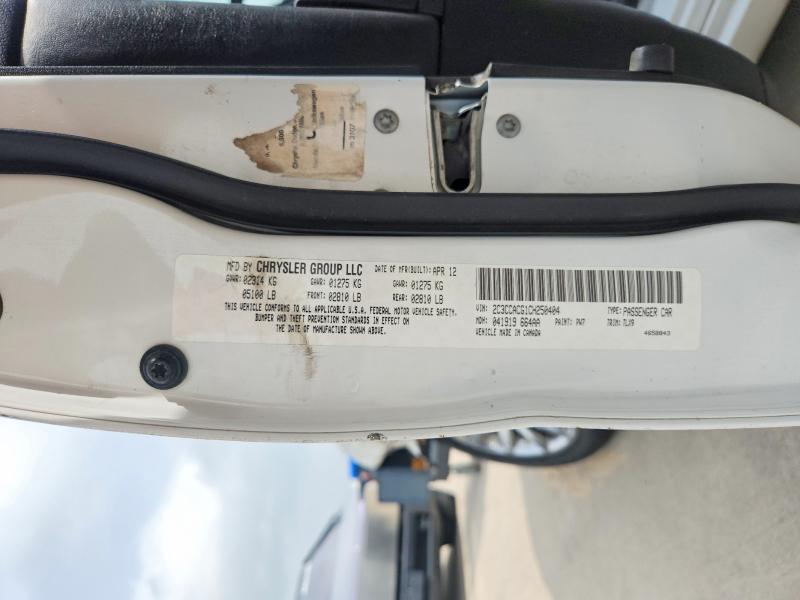 51018456 :رقم المزاد ، 2C3CCACG1CH250404 vin ، 2012 Chrysler 300 مزاد بيع