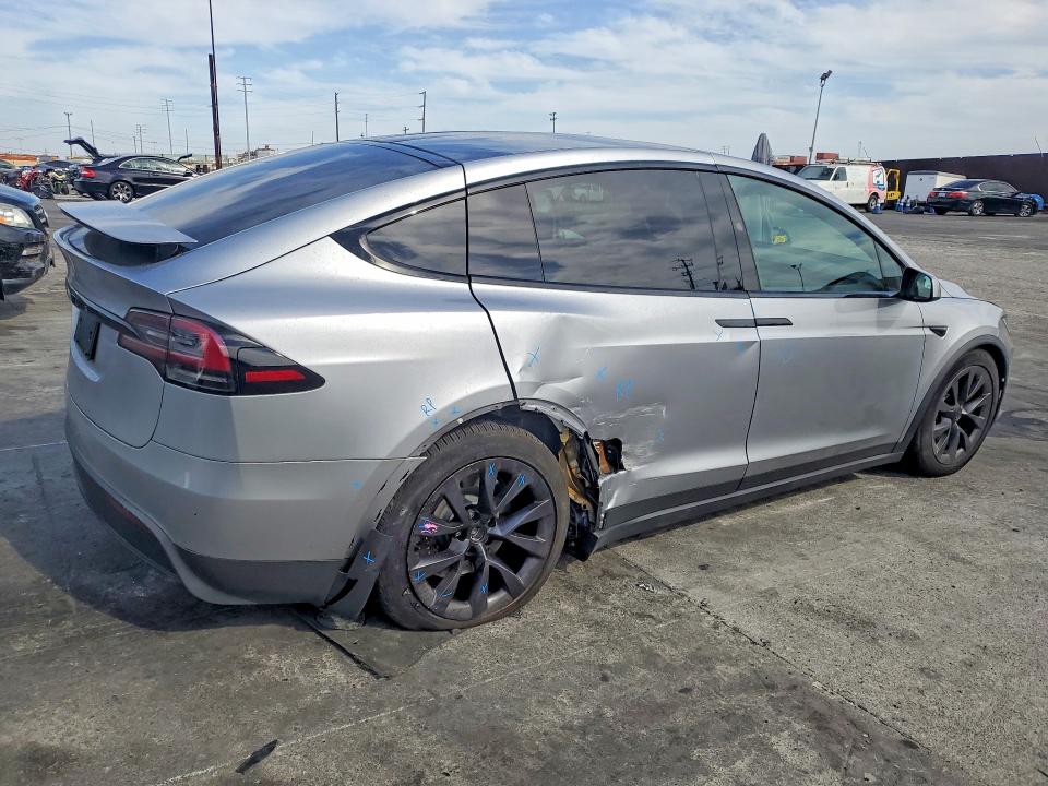 48512966 :رقم المزاد ، 7SAXCDE55RF458345 vin ، 2024 Tesla Model X مزاد بيع