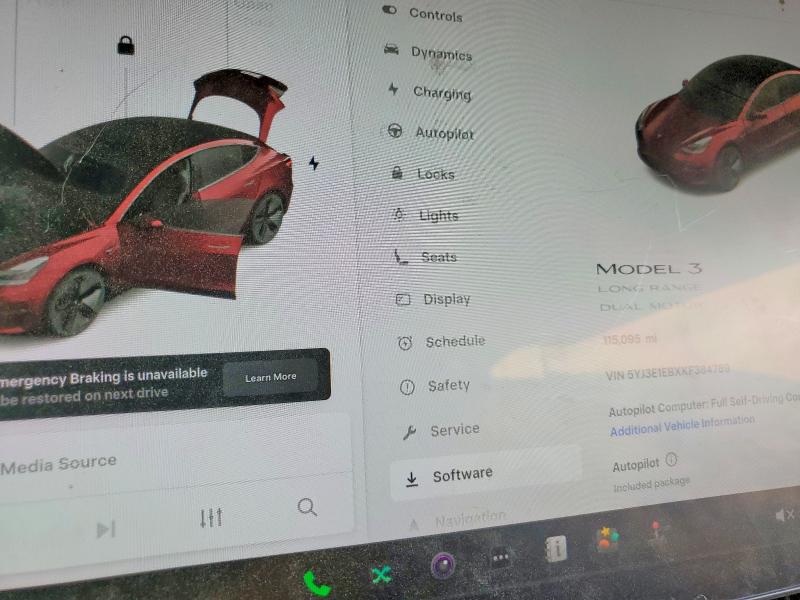 Aukcja sprzedaży 2019 Tesla 3, vin: 5YJ3E1EBXKF384789, numer aukcji: 47699096
