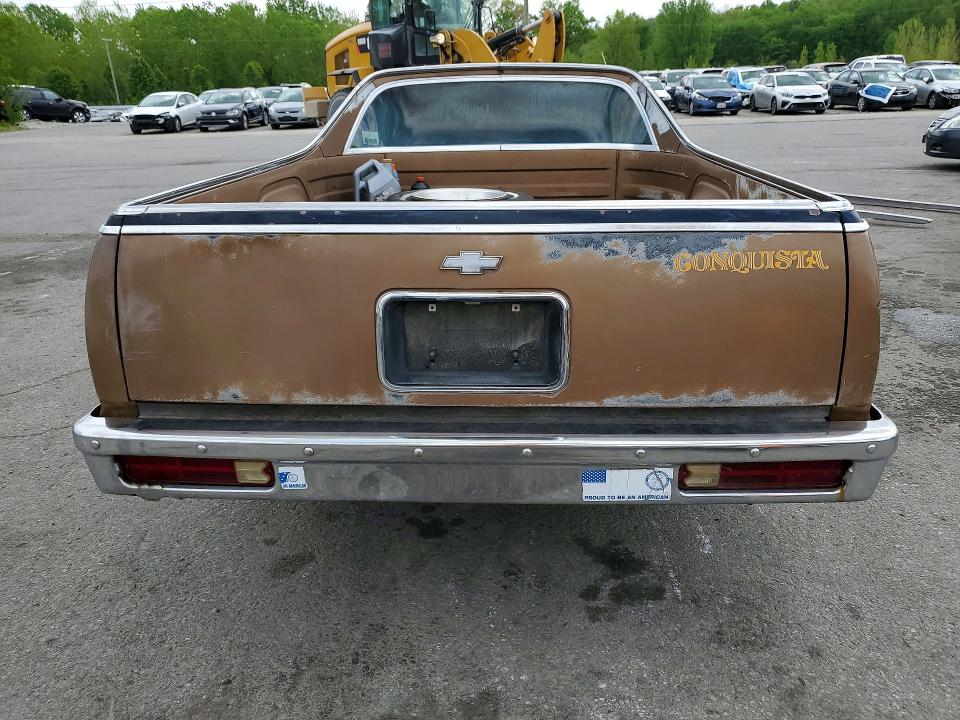 49656826 :رقم المزاد ، 1GCCW80J9CR111388 vin ، 1982 Chev El Camino مزاد بيع