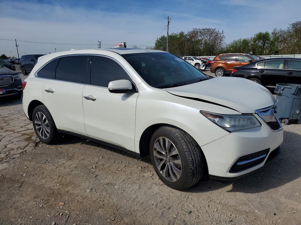 Aukcja sprzedaży 2016 Acura Mdx, vin: 5FRYD4H41GB023447, numer aukcji: 48664286