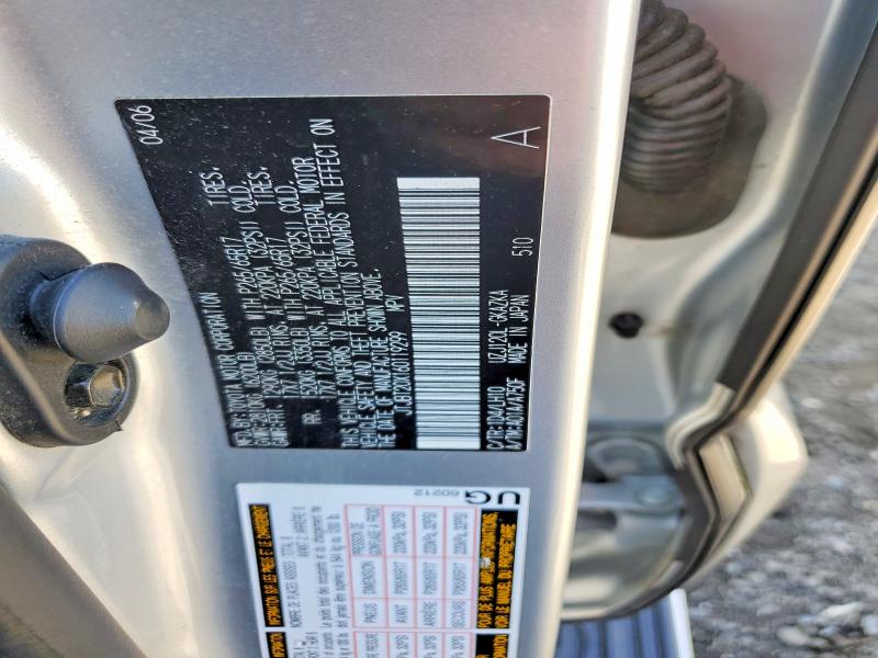 Aukcja sprzedaży 2006 Lexus Gx, vin: JTJBT20X160119299, numer aukcji: 50715336