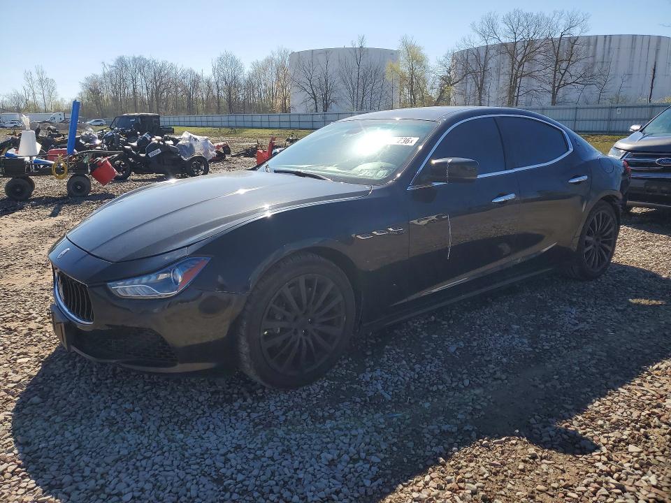 51507236 :رقم المزاد ، ZAM57RTA1G1176310 vin ، 2016 Maserati Ghibli مزاد بيع