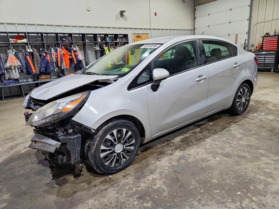 2012 Kia Rio მანქანა იყიდება აუქციონზე, vin: KNADM4A39C6089586, აუქციონის ნომერი: 48638046