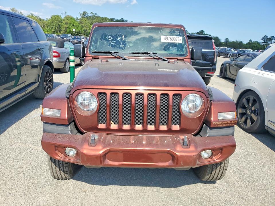 Aukcja sprzedaży 2019 Jeep Wrangler Unlimited, vin: 1C4HJXDG7KW528215, numer aukcji: 49769076