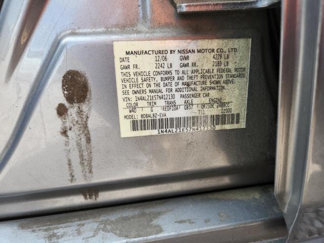Aukcja sprzedaży 2007 Nissan Altima, vin: 1N4AL21E57N412130, numer aukcji: 51593796
