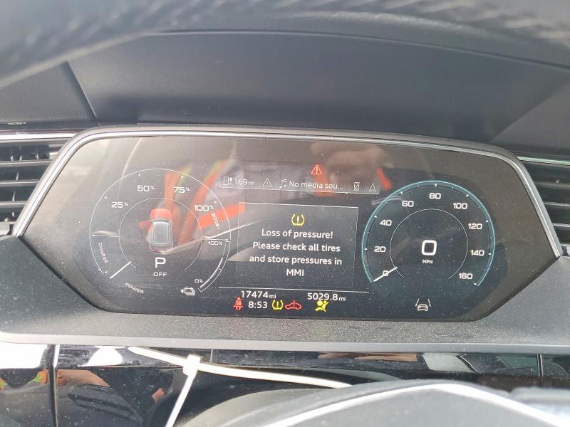 2022 Audi E-tron მანქანა იყიდება აუქციონზე, vin: WA1AAAGE6NB007758, აუქციონის ნომერი: 49271036