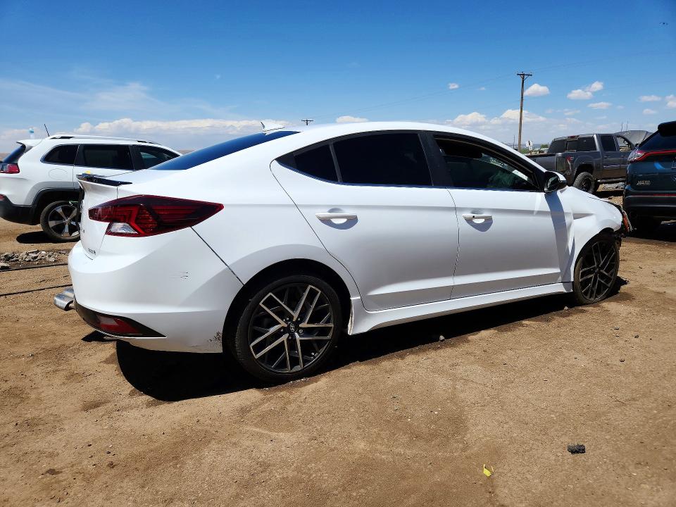 Продаж на аукціоні авто 2019 Hyundai Elantra, vin: KMHD04LB1KU865315, номер лоту: 49754146