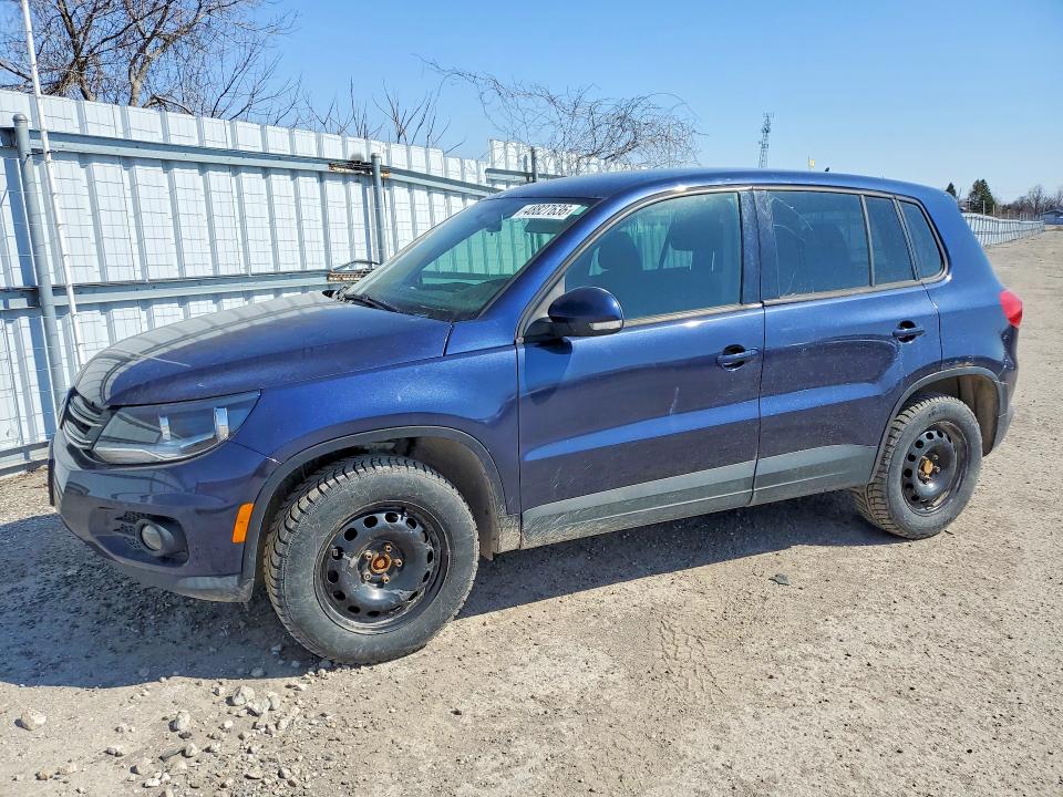 2013 Volkswagen Tiguan მანქანა იყიდება აუქციონზე, vin: WVGKV3AX9DW577714, აუქციონის ნომერი: 48827636