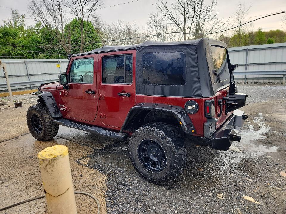 51381486 :رقم المزاد ، 1J4BA3H10AL166162 vin ، 2010 Jeep Wrangler Unlimited مزاد بيع