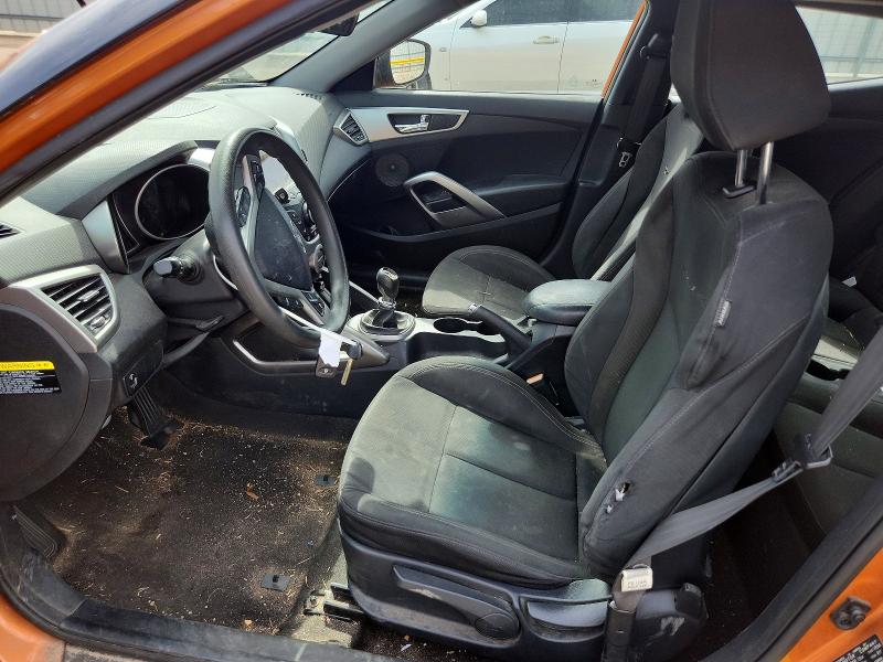 2016 Hyundai Veloster მანქანა იყიდება აუქციონზე, vin: KMHTC6ADXGU285264, აუქციონის ნომერი: 49128956