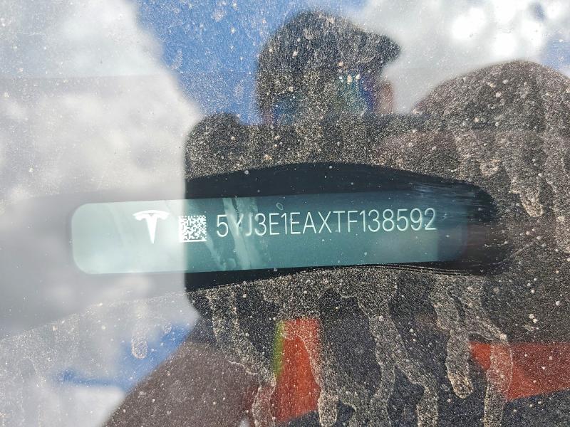 2026 Tesla Model 3 მანქანა იყიდება აუქციონზე, vin: 5YJ3E1EAXTF138592, აუქციონის ნომერი: 49375866