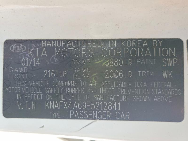 Aukcja sprzedaży 2014 Kia Forte, vin: KNAFX4A69E5212841, numer aukcji: 47384086