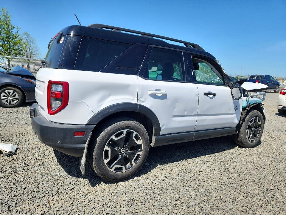 Auction sale of the 2022 Ford Bronco Sport, vin: 3FMCR9C64NRD89803, lot number: 50950916